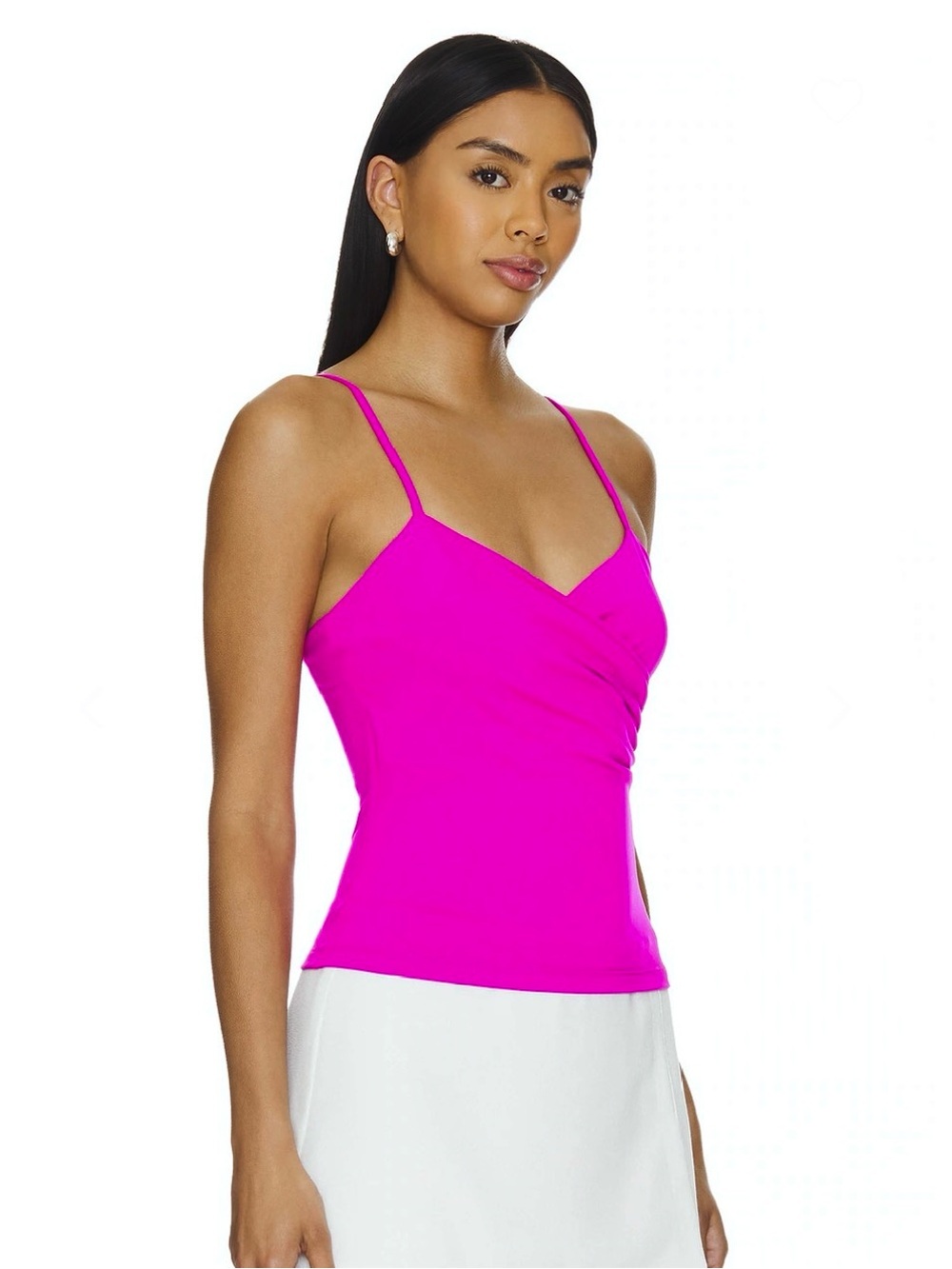 NEW SUSANA MONACO REVOLVE PINK TOP - Picture 4 of 8